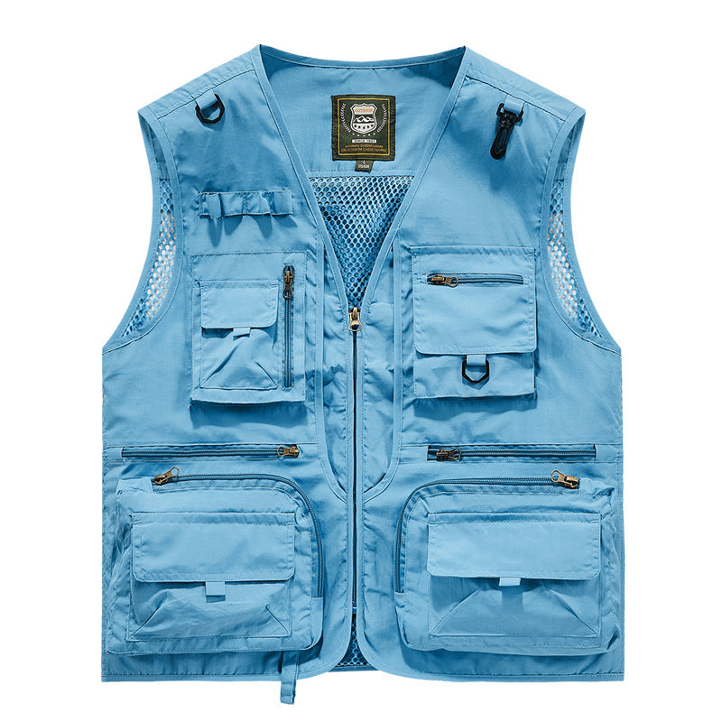 Men's multi-bag photography waistcoat