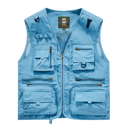 Men's multi-bag photography waistcoat