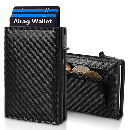 Men's multi-pocket cardholder wallet