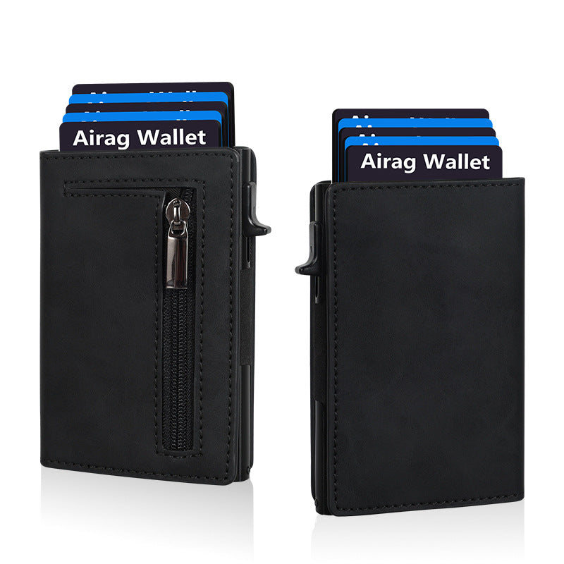 Men's multi-pocket cardholder wallet