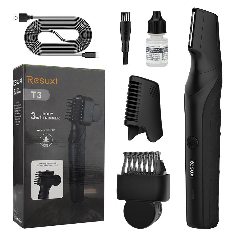 Men's Multifunctional Electric Body Hair Trimmer