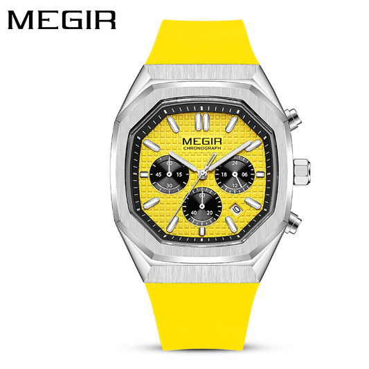 Men's Multifunctional Square Sports Watch