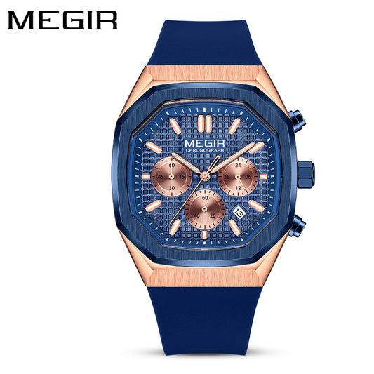 Men's Multifunctional Square Sports Watch
