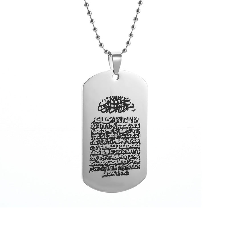 Men's necklace pendant