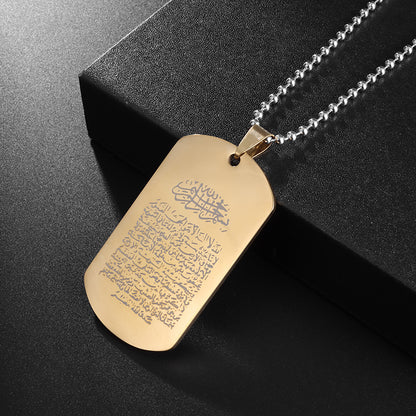 Men's necklace pendant