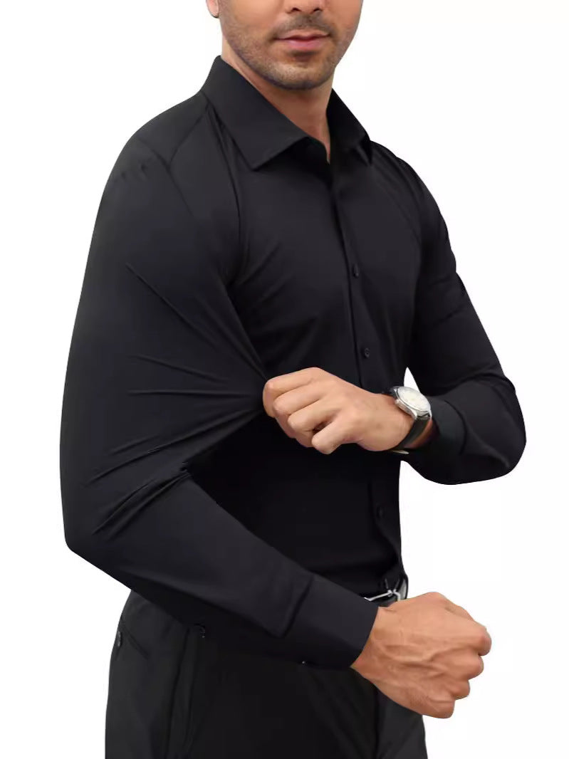 Men's Non-Iron Stretch Business Shirt