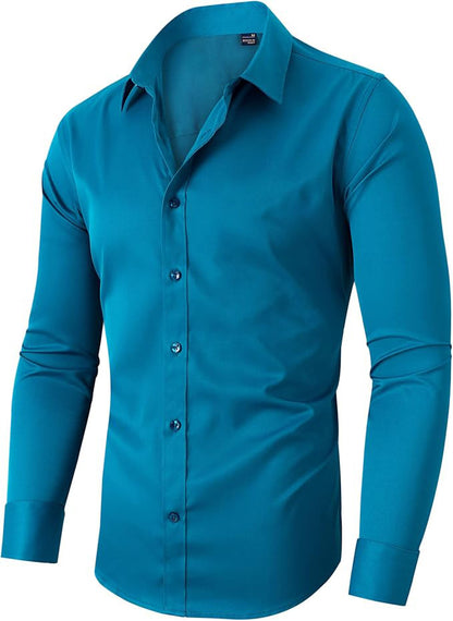 Men's Non-Iron Stretch Business Shirt