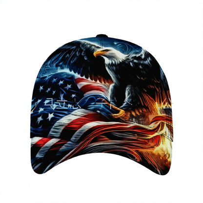 Men's Outdoor Printed Peaked Cap