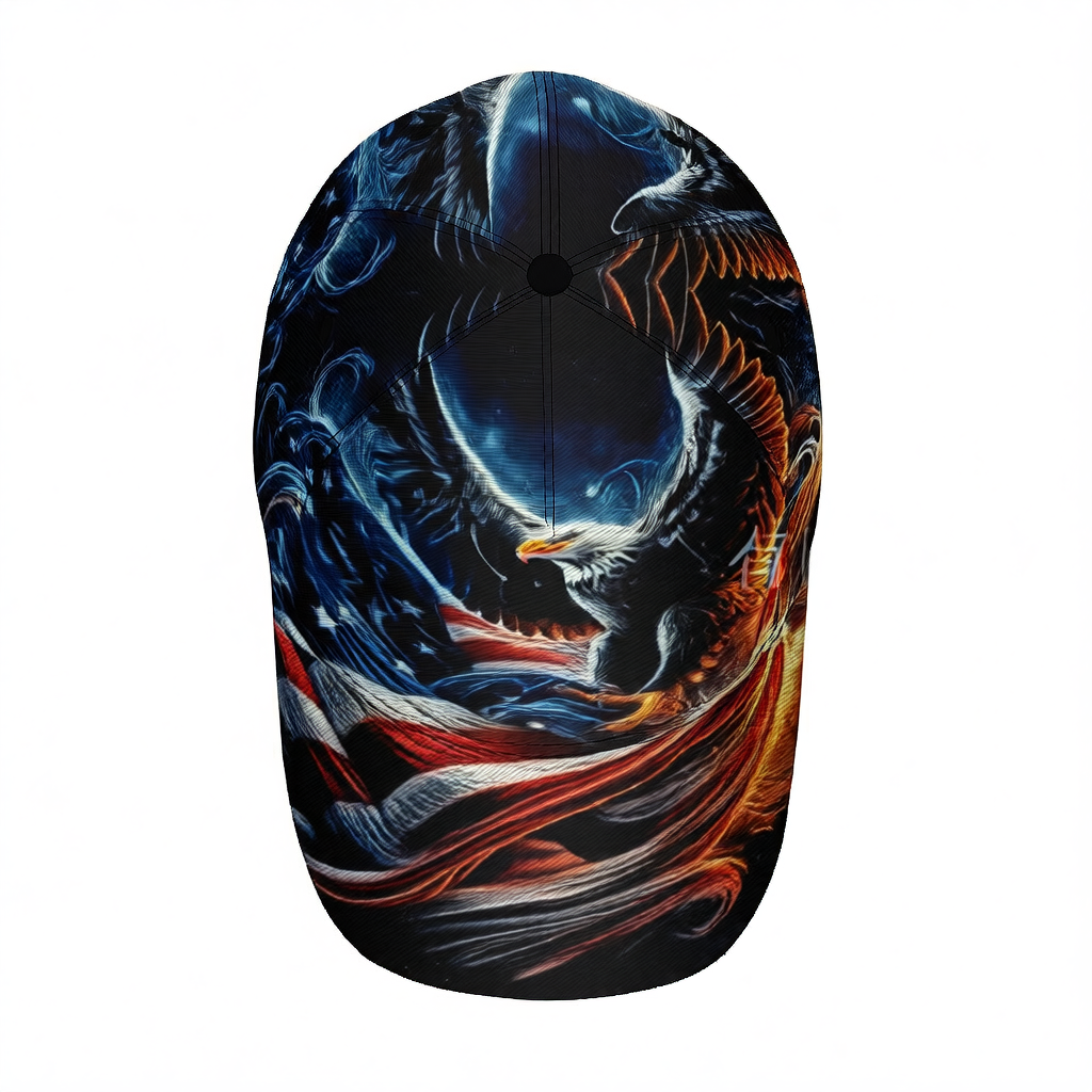 Men's Outdoor Printed Peaked Cap