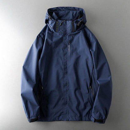 Men's Outdoor Windproof Waterproof Hooded Jacket