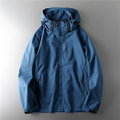 Men's Outdoor Windproof Waterproof Hooded Jacket