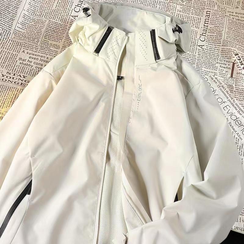 Men's Outdoor Windproof Waterproof Hooded Jacket