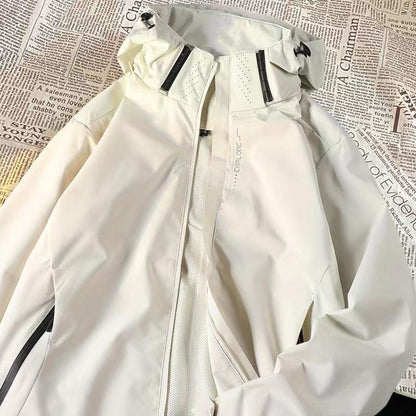 Men's Outdoor Windproof Waterproof Hooded Jacket