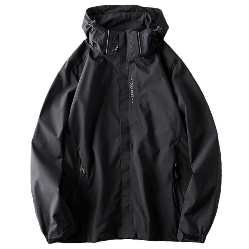 Men's Outdoor Windproof Waterproof Hooded Jacket