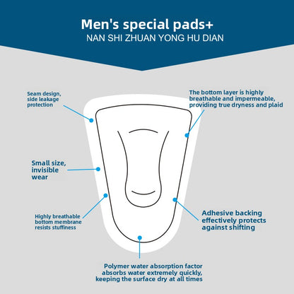 Men's pads 4 boxes of 40 pieces