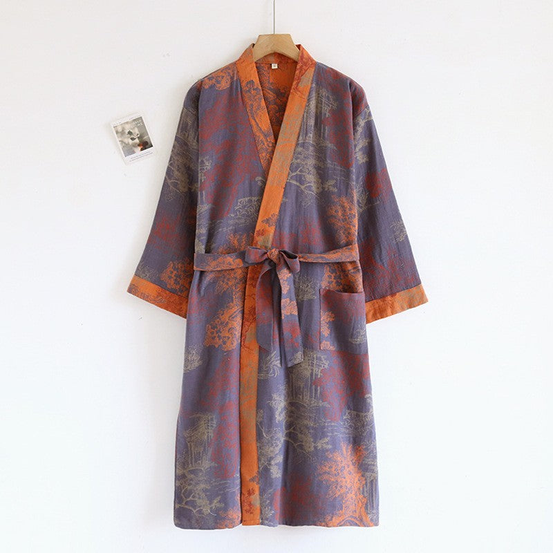 Men's pajamas and bathrobes