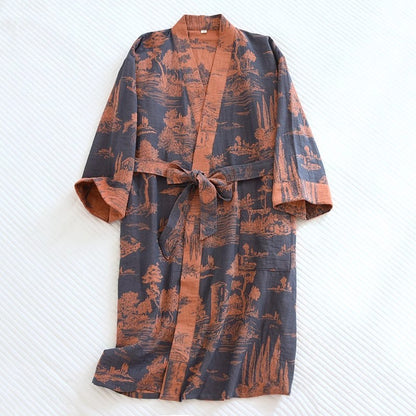 Men's pajamas and bathrobes