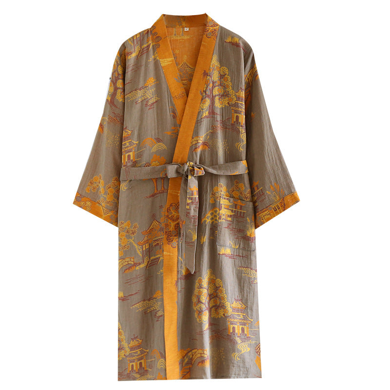 Men's pajamas and bathrobes