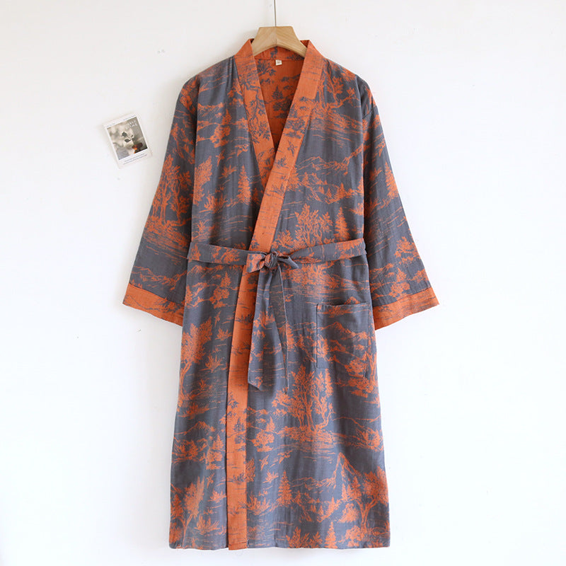 Men's pajamas and bathrobes