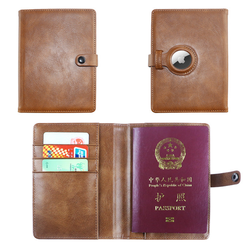 Men's Passport Leather Case