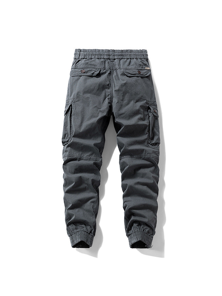 Men's Pleated Loose Casual Cotton Pants