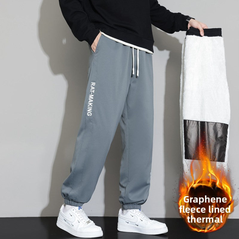 Men's Plus Size Jogger Pants Loose Fit Casual Sweatpants