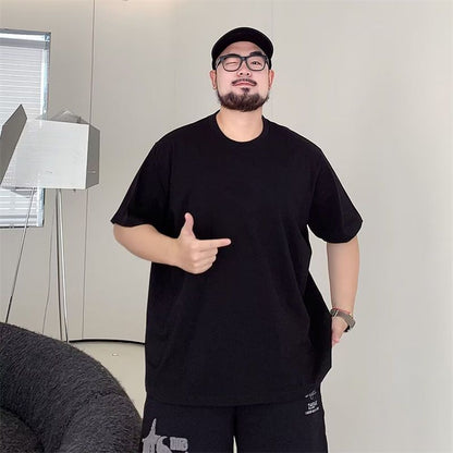 Men's plus-size short-sleeve T-shirt