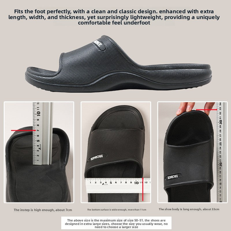 Men's plus-size slippers