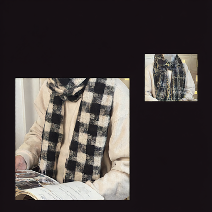 Men's Plush Scarf