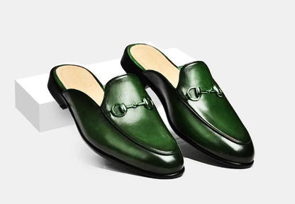 Men's Pointed-Toe Backless Casual Sandals.