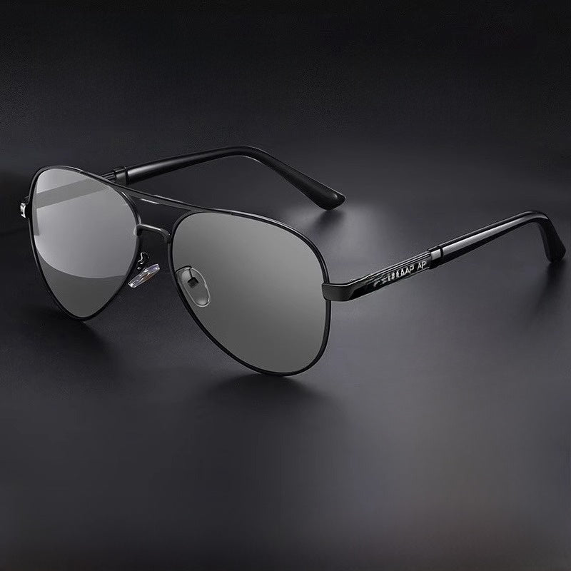 Men's Polarized Photochromic Sunglasses for Driving and Fishing