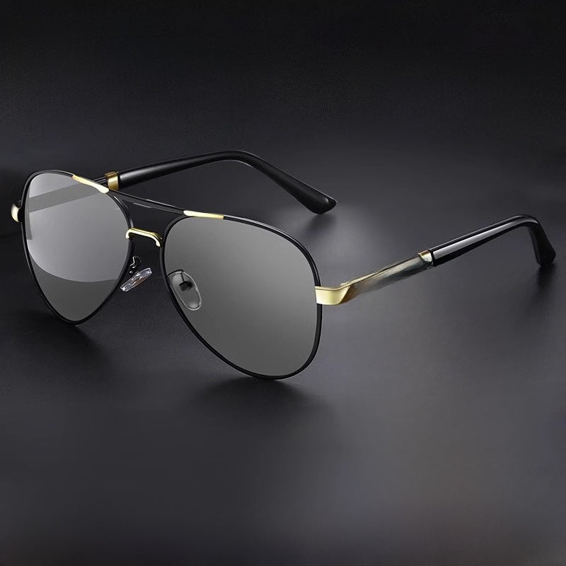 Men's Polarized Photochromic Sunglasses for Driving and Fishing