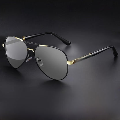 Men's Polarized Photochromic Sunglasses for Driving and Fishing