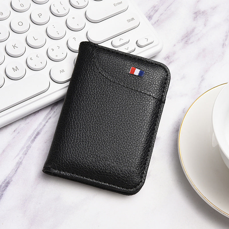 Men's portable multi-functional multi-slot cardholder bag