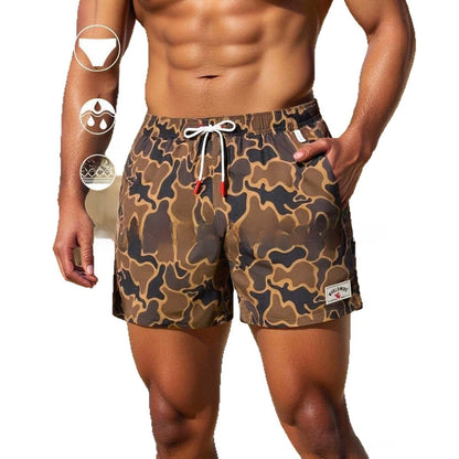 Men's Printed Beach Shorts