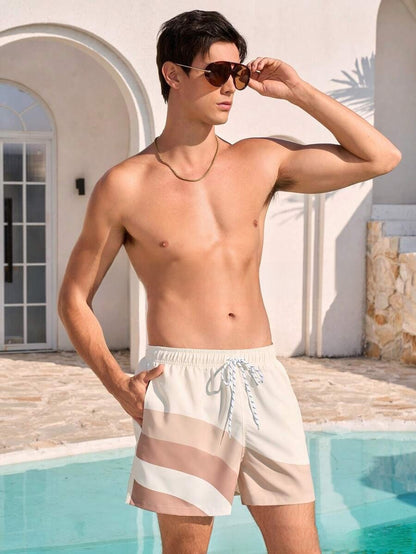 Men's Printed Beach Shorts