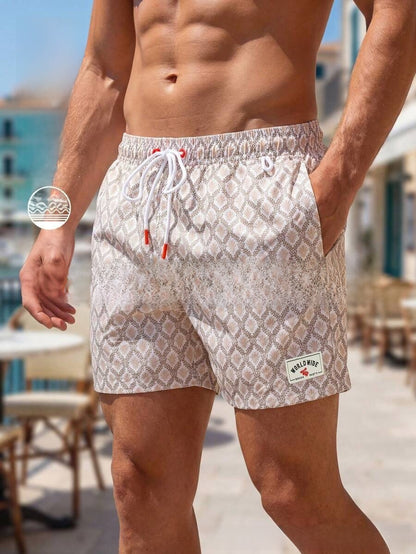 Men's Printed Beach Shorts