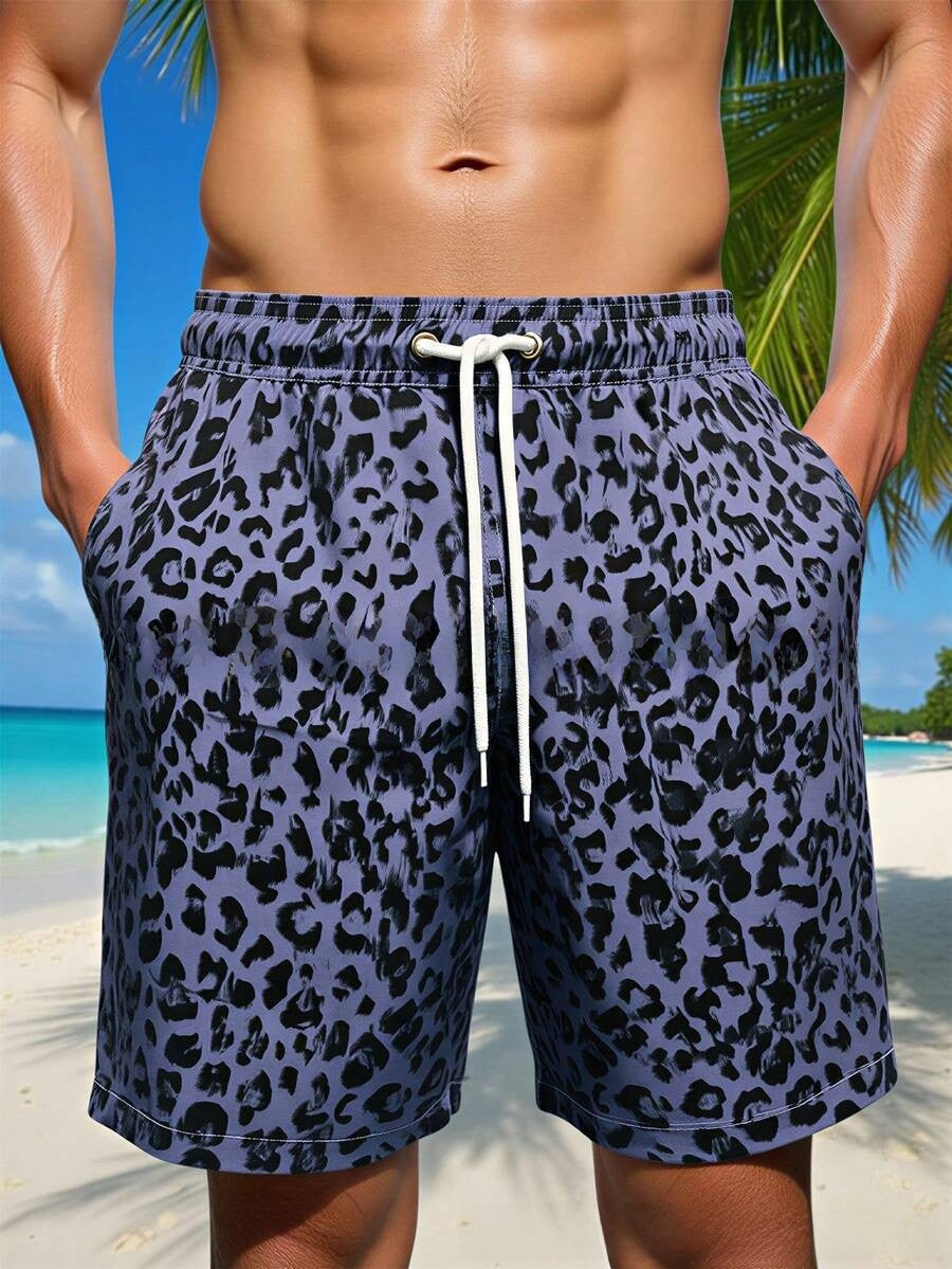 Men's Printed Beach Shorts