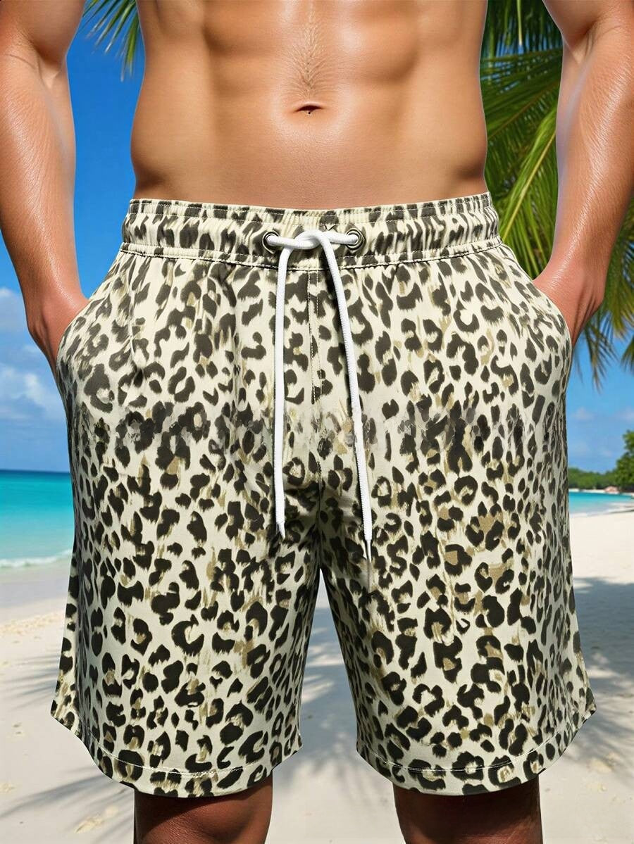 Men's Printed Beach Shorts