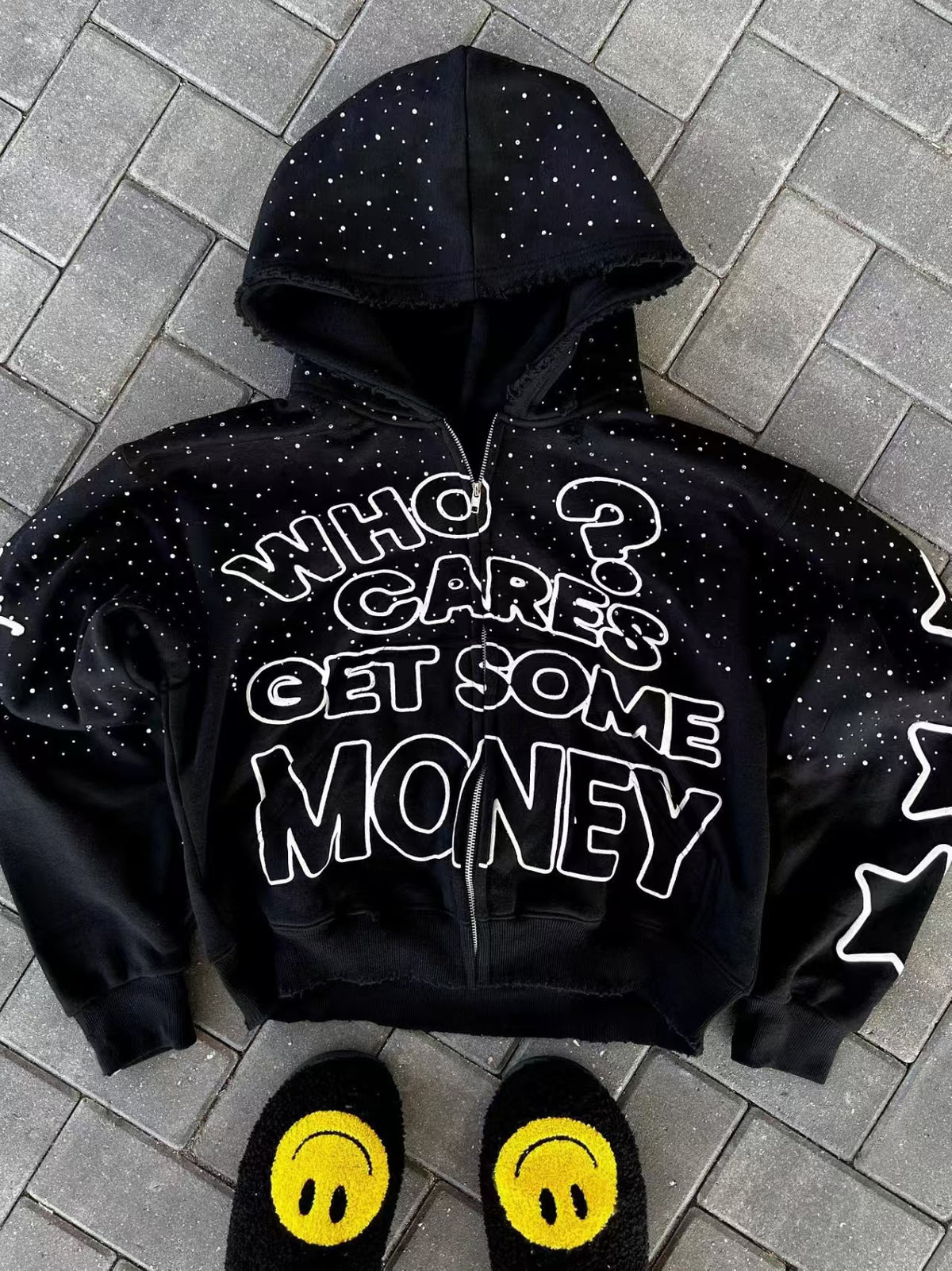 Men's Printed Hooded Sweatshirt