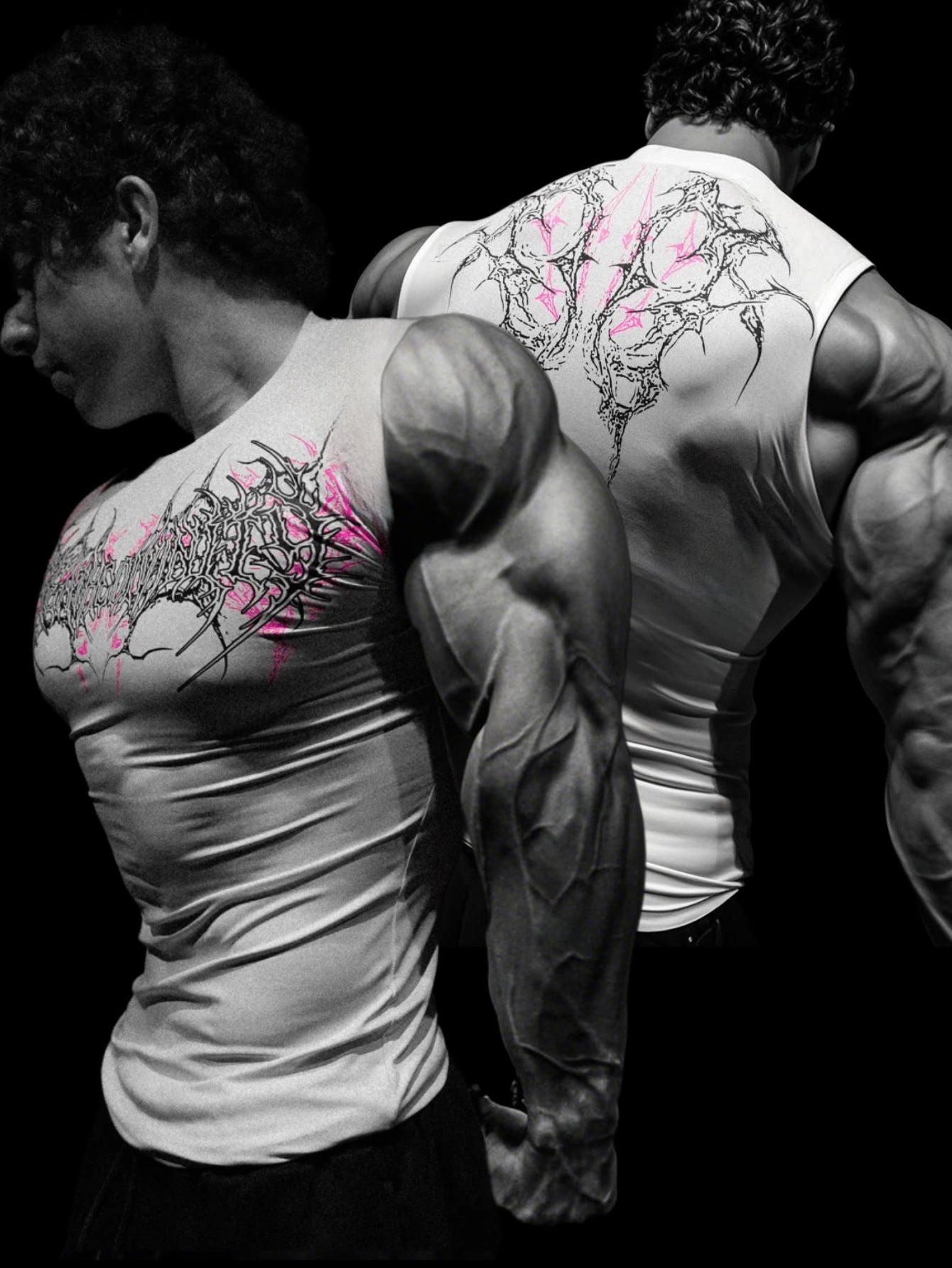 Men's Printed Quick-Dry Fitness Vest