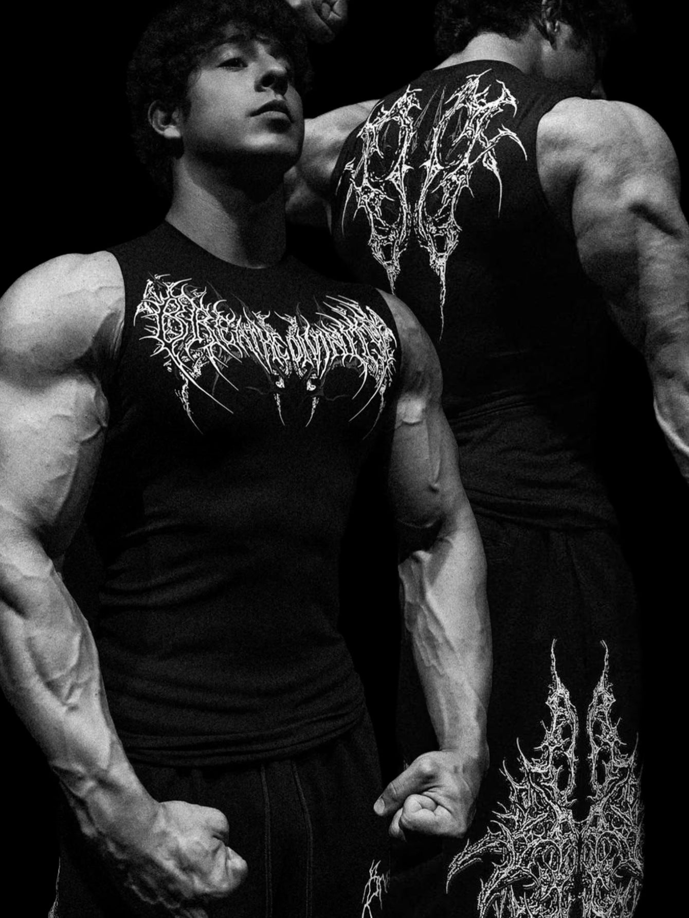 Men's Printed Quick-Dry Fitness Vest