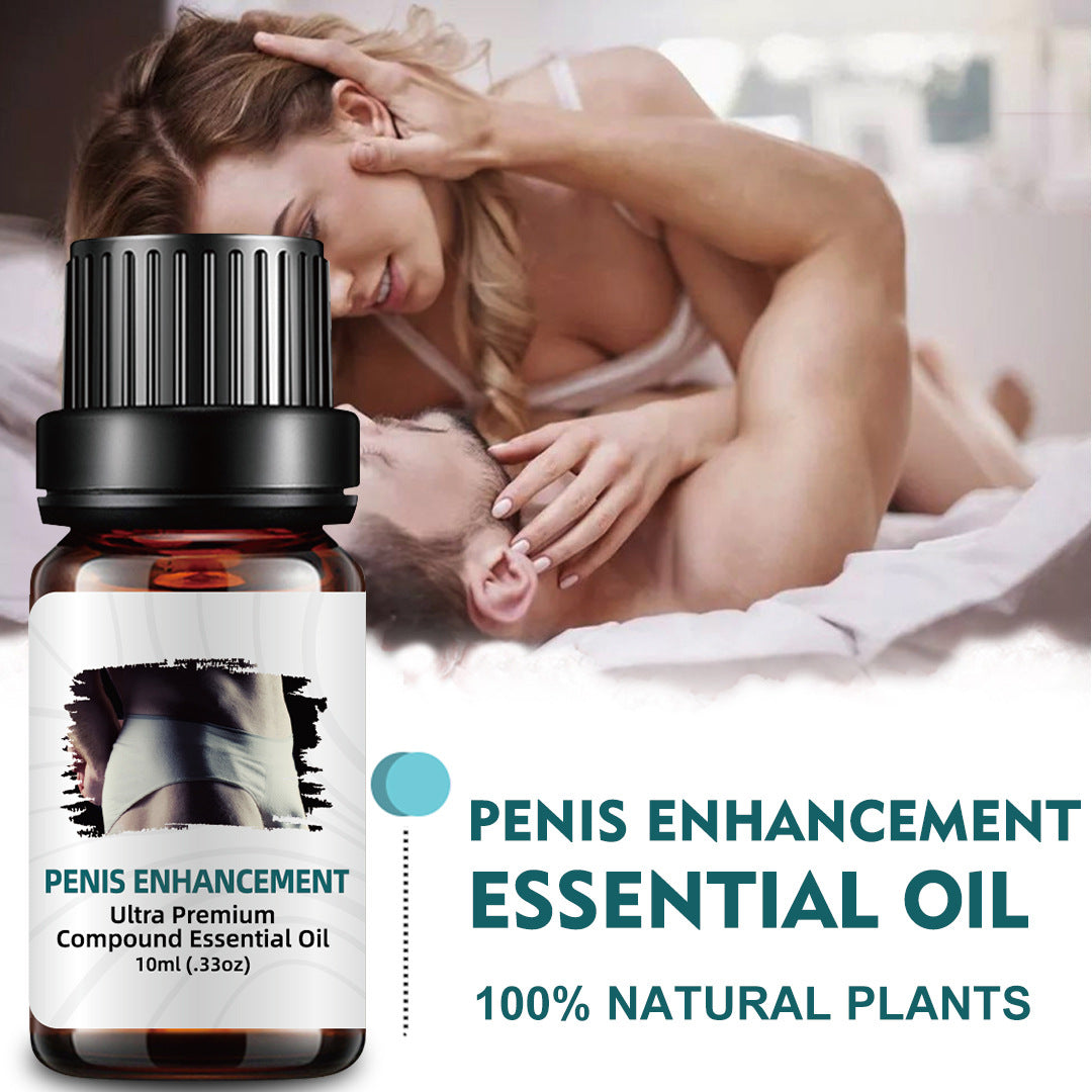 Men's private area massage oil