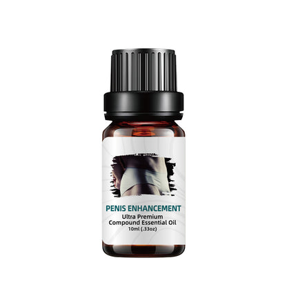 Men's private area massage oil