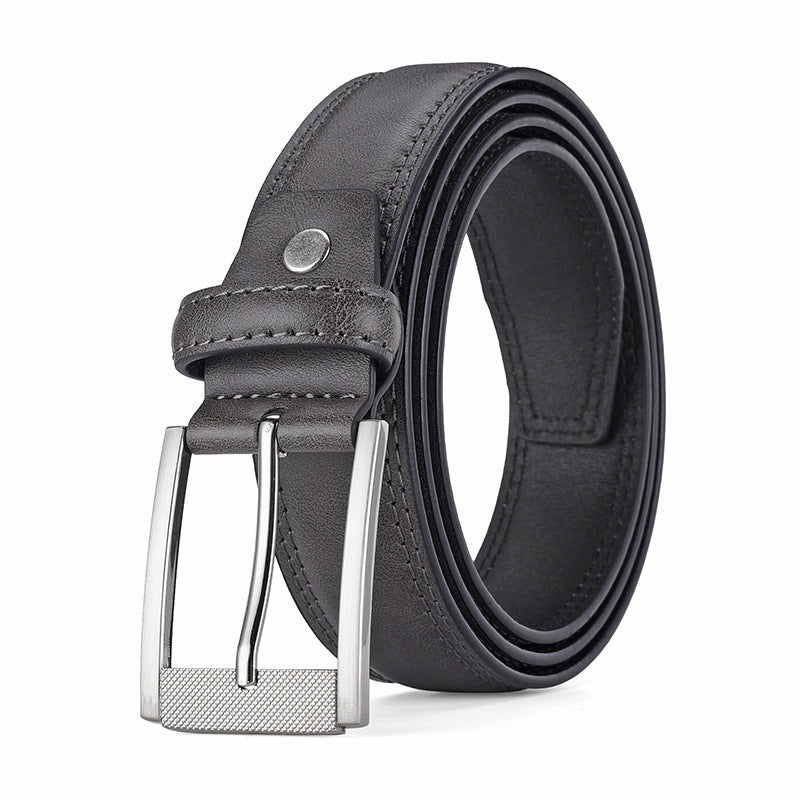 Men's PU Casual Pin Buckle Belt