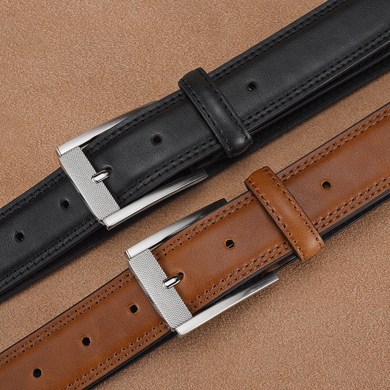 Men's PU Casual Pin Buckle Belt