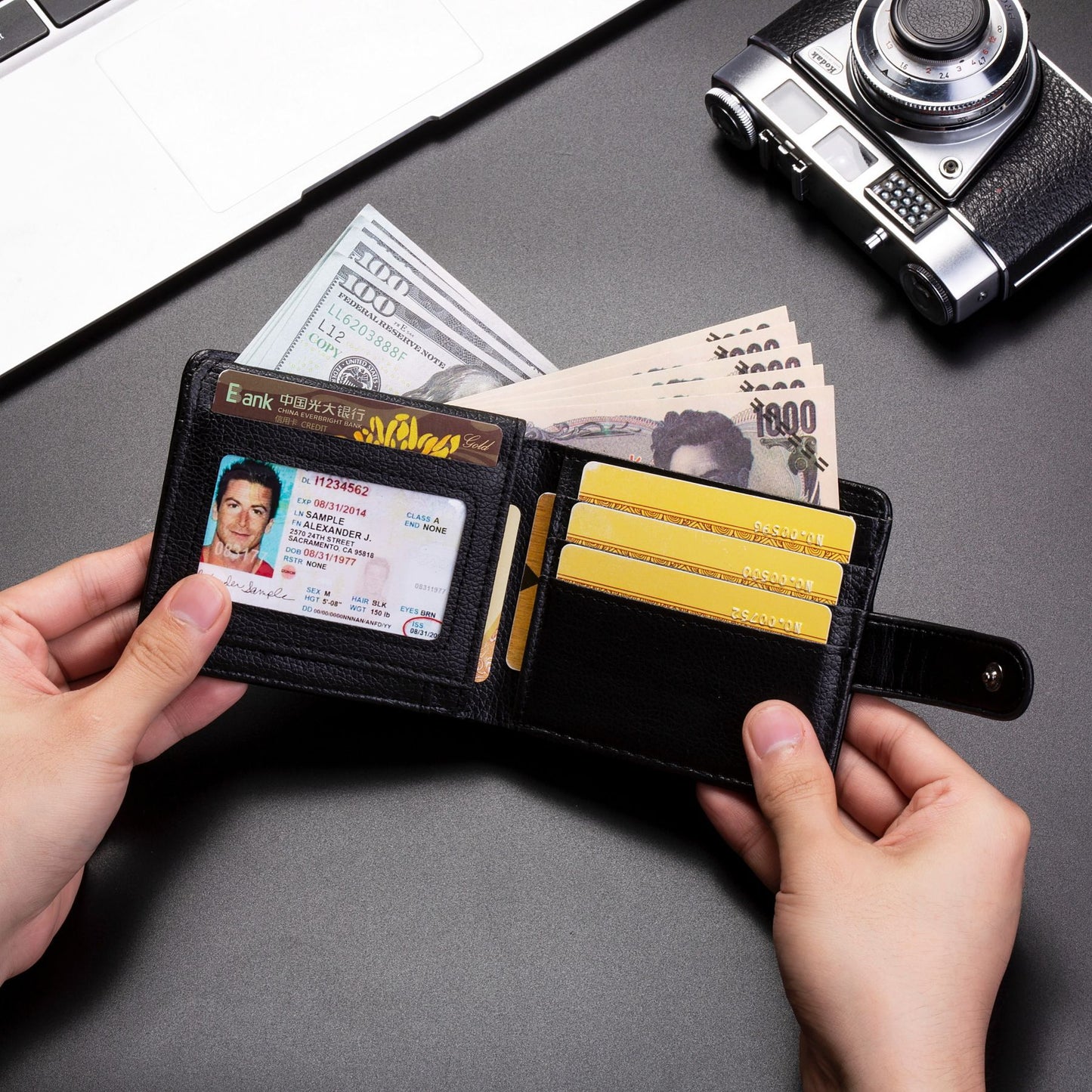 Men's PU Leather Wallet