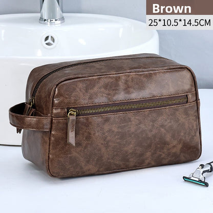 Men's PU Travel Toiletry Bag