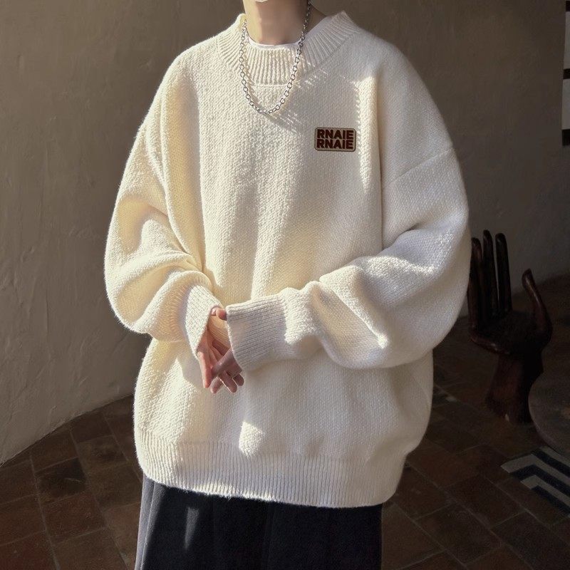 Men's pullover knit jacket