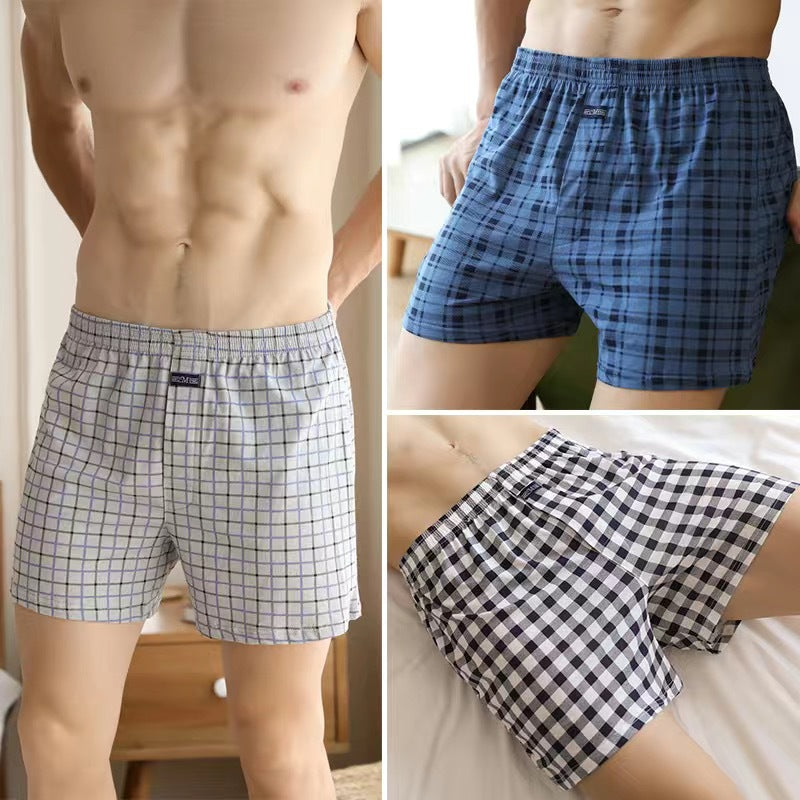 Men's Pure Cotton Boxer Shorts